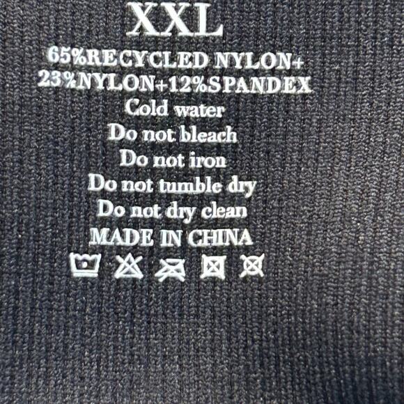 Cosmolle AirWear Long Sleeve & High-Waist Legging Set Black Size XXL NWT - Picture 13 of 13